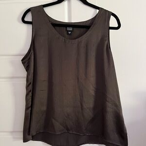 Eileen Fisher Women's Dark Charcoal Tank Top